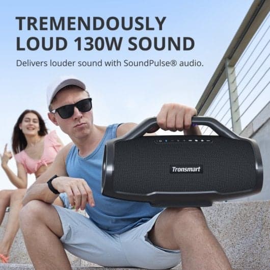 Tronsmart Bang Max Coluna Sem Fios Portátil para Festas Preta