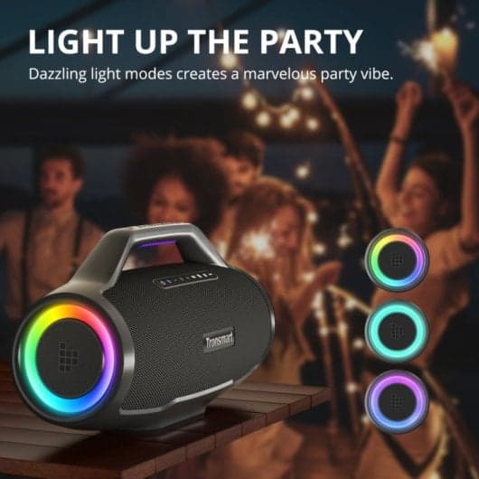 Tronsmart Bang Max Coluna Sem Fios Portátil para Festas Preta