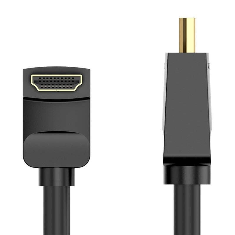Vention AARBI 90° 3m Preto - Cabo HDMI 2.0