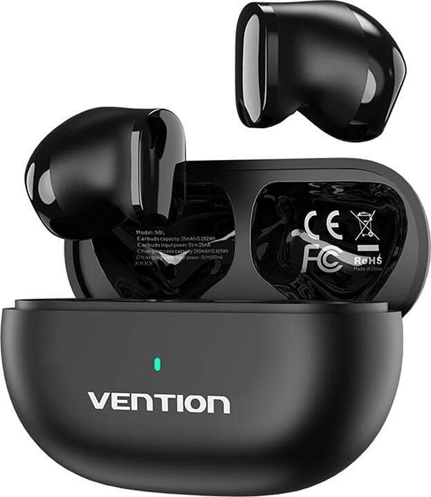 Vention True Wireless Bluetooth Earbuds Tiny T12 Black
