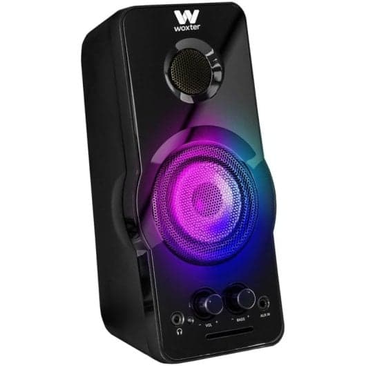 Woxter Big Bass 95 RGB Altifalantes 2.0 20W Pretos