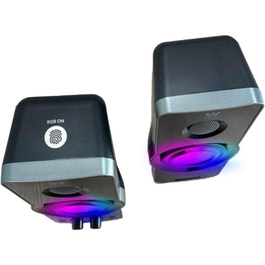 Woxter Big Bass 95 RGB Altifalantes 2.0 20W Pretos