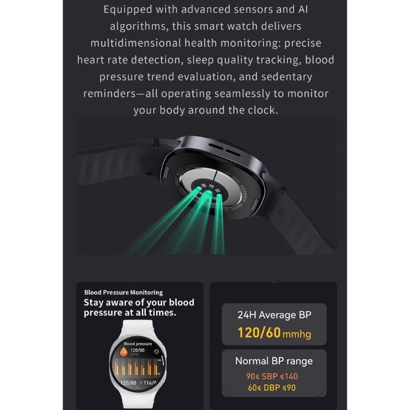 Relógio Inteligente HD8 Mini Preto