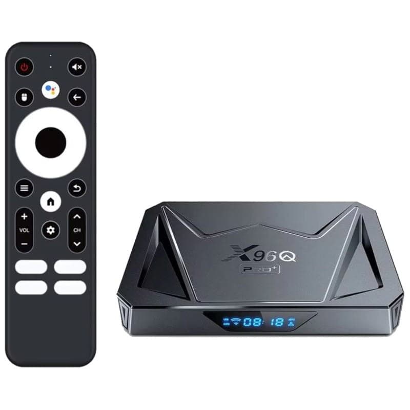 X96Q Pro Plus H728 2GB/16GB Dual Wifi Android 14 Preto - Android TV