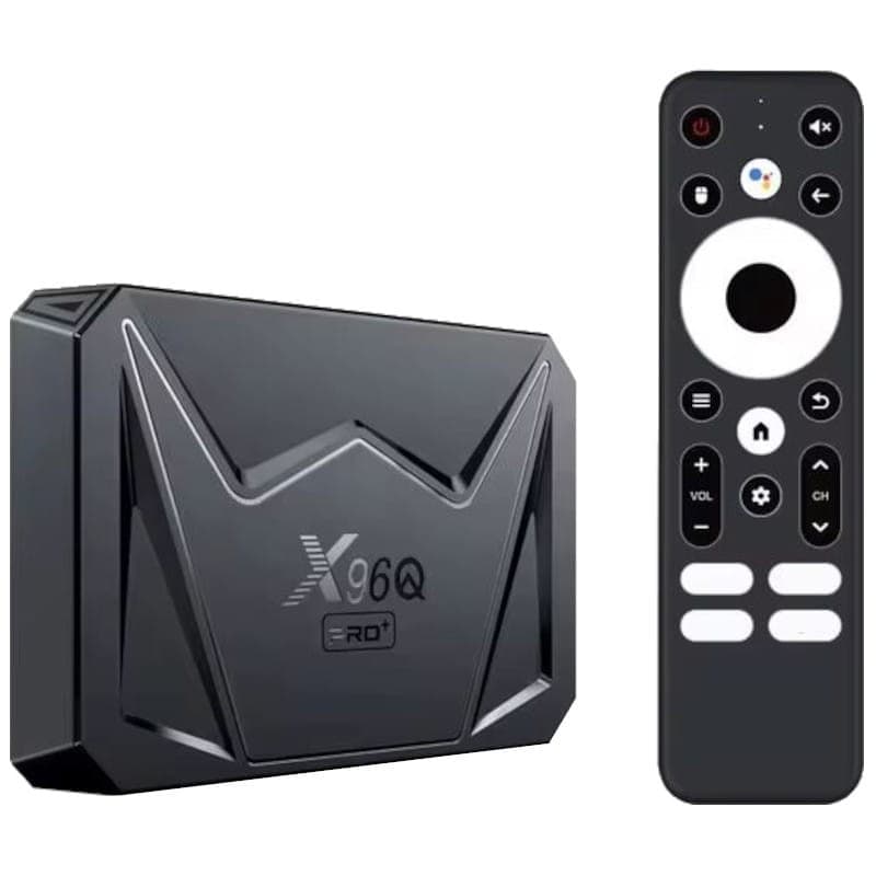 X96Q Pro Plus H728 2GB/16GB Dual Wifi Android 14 Preto - Android TV