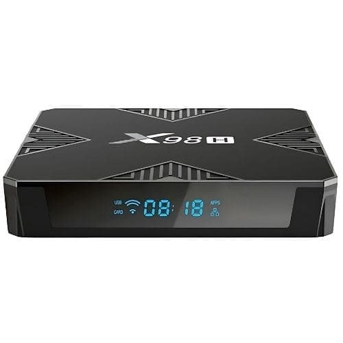 X98H H618 2GB/16GB Bluetooth Banda dupla Android 12 Preto - Android TV