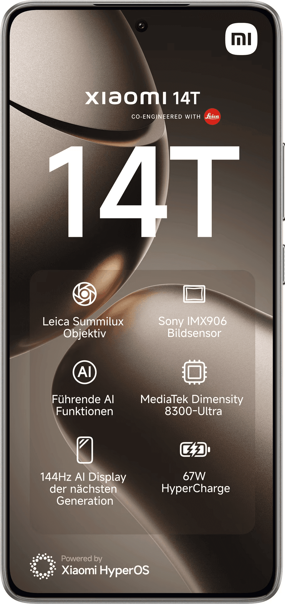 Xiaomi 14T 5G 12GB/512GB Cinzento