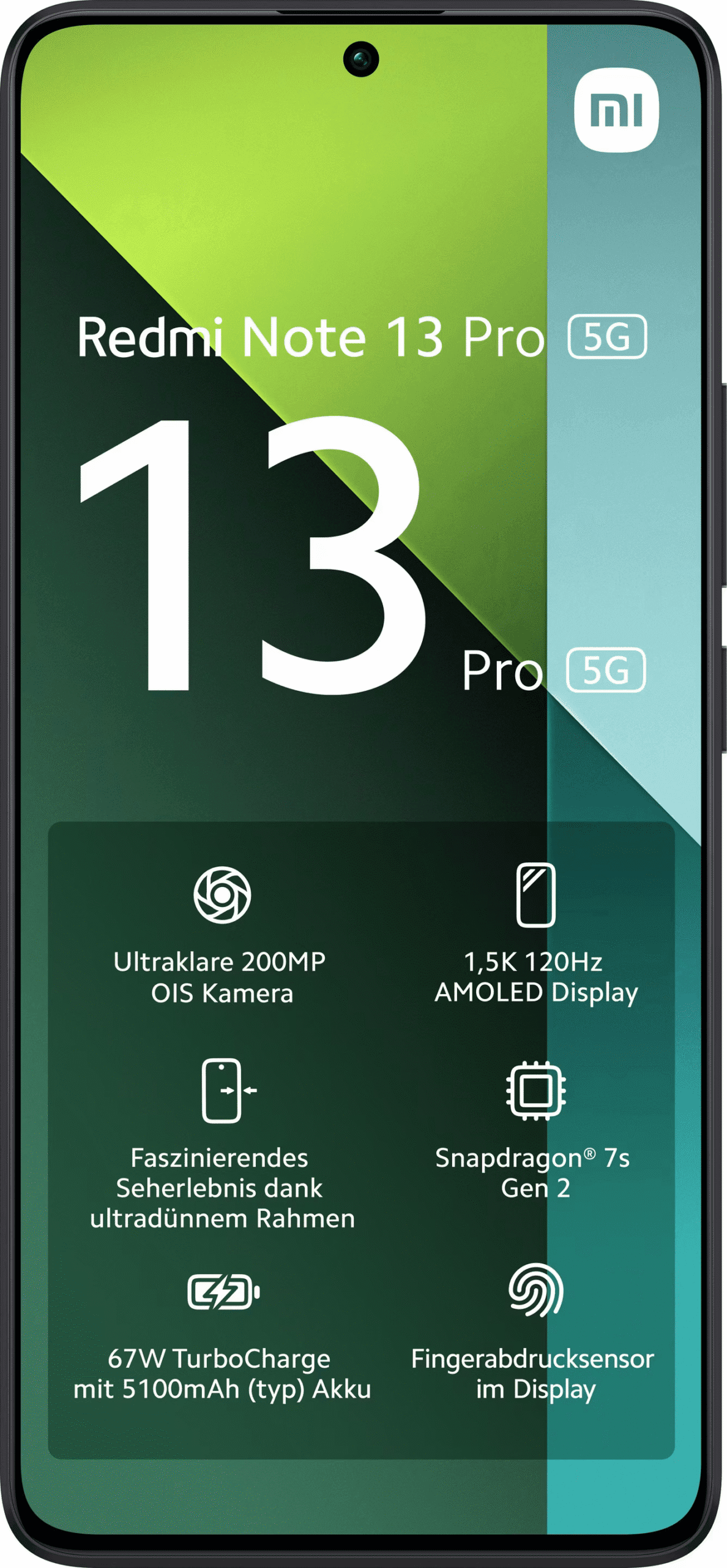 Xiaomi Redmi Note 13 Pro 5G 12GB/512GB Preto