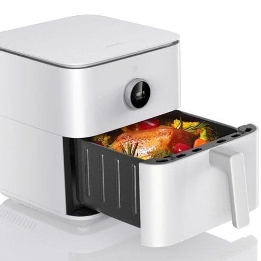 Xiaomi Smart Air Fryer 6.5L Fritadeira Sem Óleo 6.5L 1800W Branca