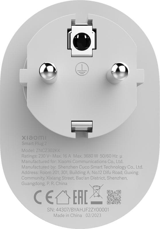 Xiaomi Smart Plug 2 Wi-Fi EU