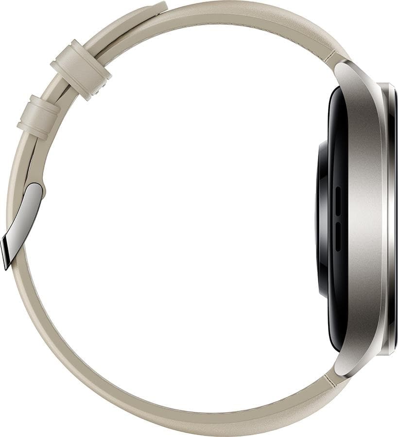 Xiaomi Watch 2 with White Leather Strap