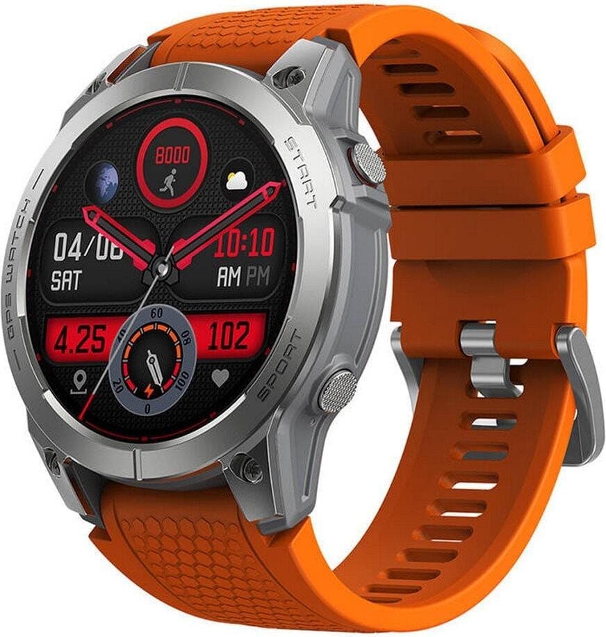 Zeblaze Smartwatch Smartwatch Stratos 3 (Pomaranczowy)