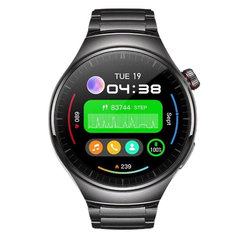 Zeblaze Thor Ultra com bracelete de metal Preto - Relógio inteligente