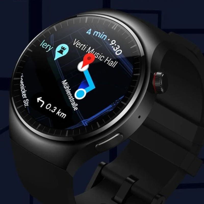 Zeblaze Thor Ultra com bracelete de metal Preto - Relógio inteligente