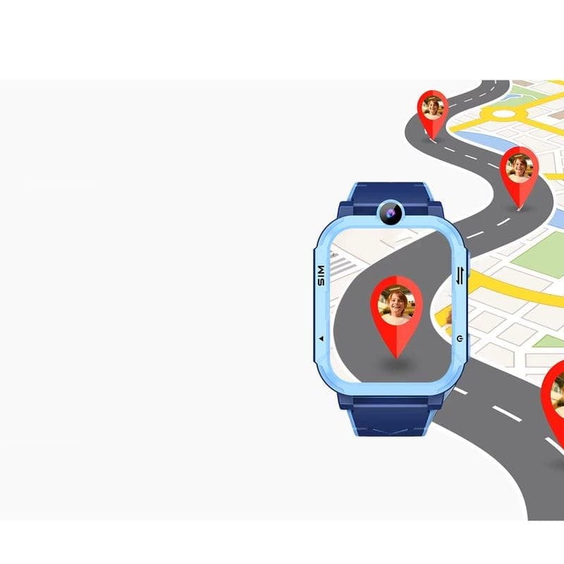 Relógio Inteligente Blackview Z20 4G GPS Azul