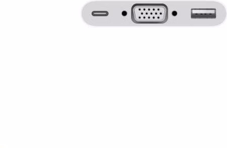 Adaptador multiporta USB-C para VGA Apple MJ1L2ZM/A
