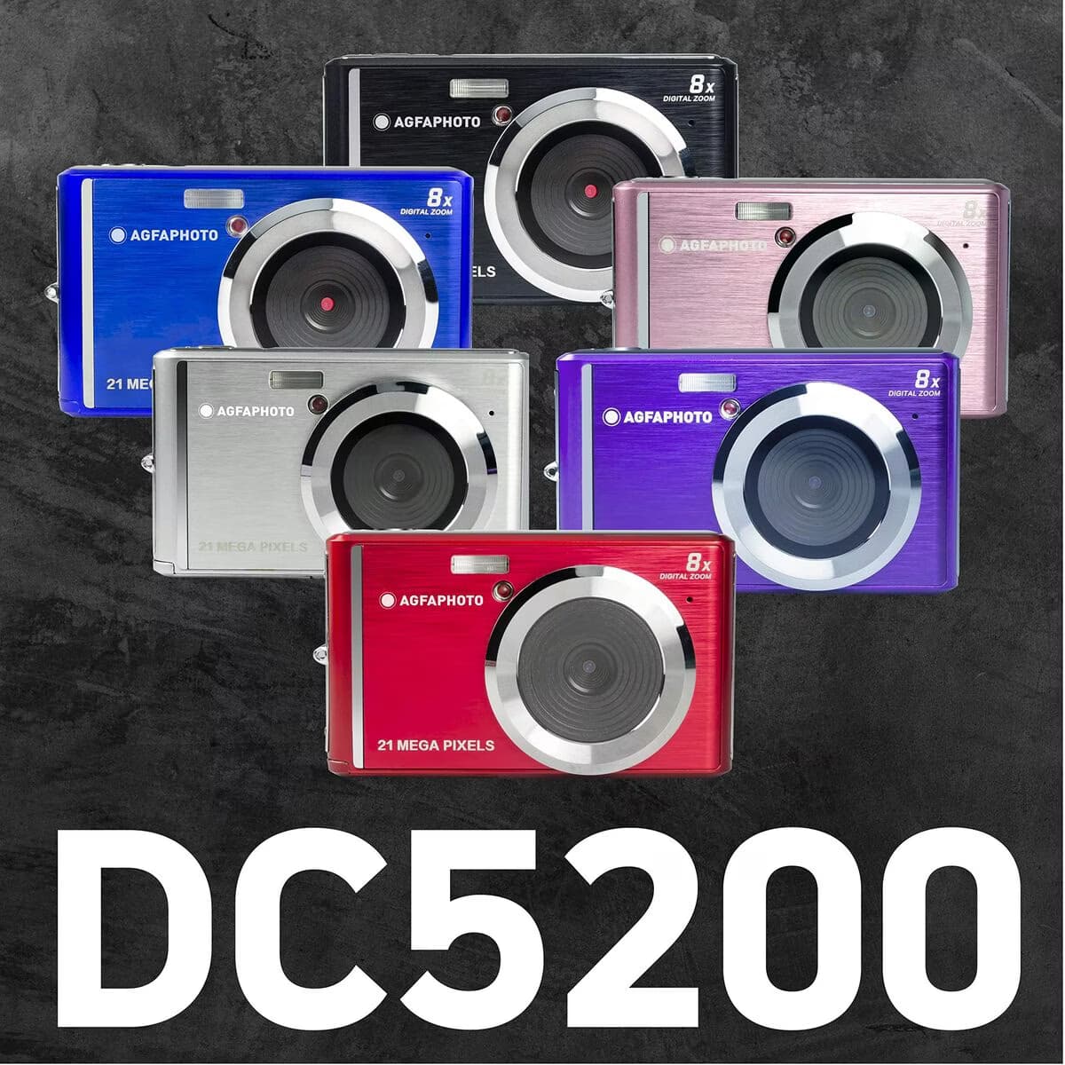 AgfaPhoto Compact DC5200 Azul