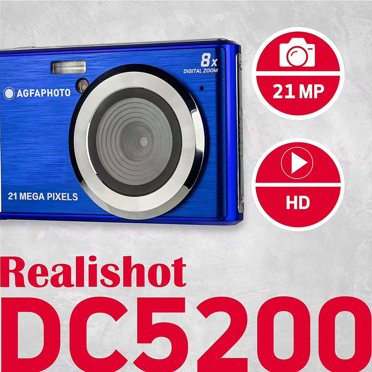 AgfaPhoto Compact DC5200 Azul