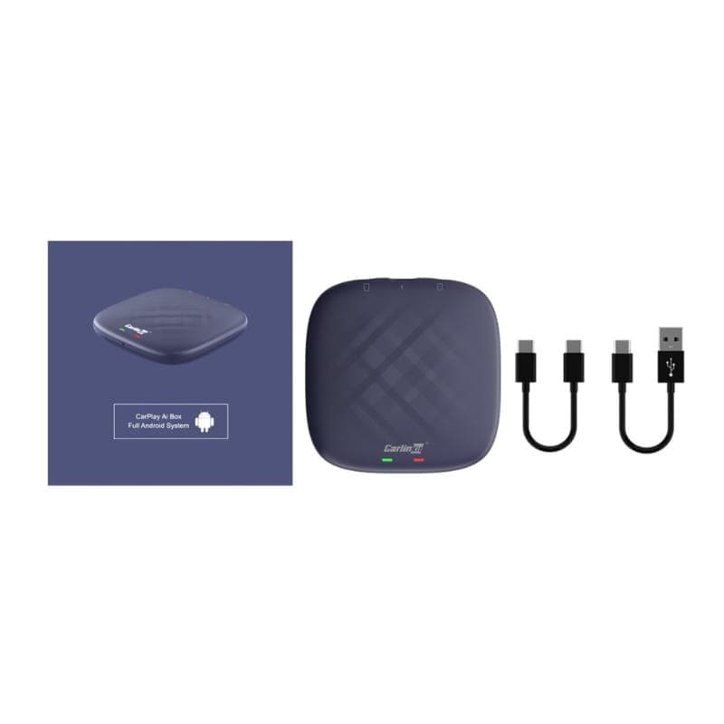 AI Box Carlinkit CPC200-TBOX Plus 8GB 128GB 4G LTE Azul