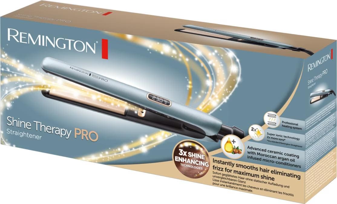 Alisador Remington Shine Therapy Pro/Azul