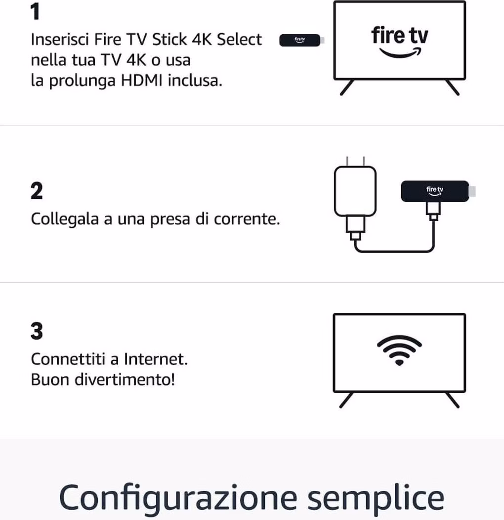 Amazon Fire TV Stick 4K Select com comando de voz Alexa