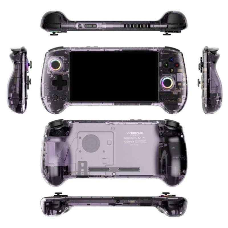 Anbernic RG 557 12GB/256GB Roxo Transparente