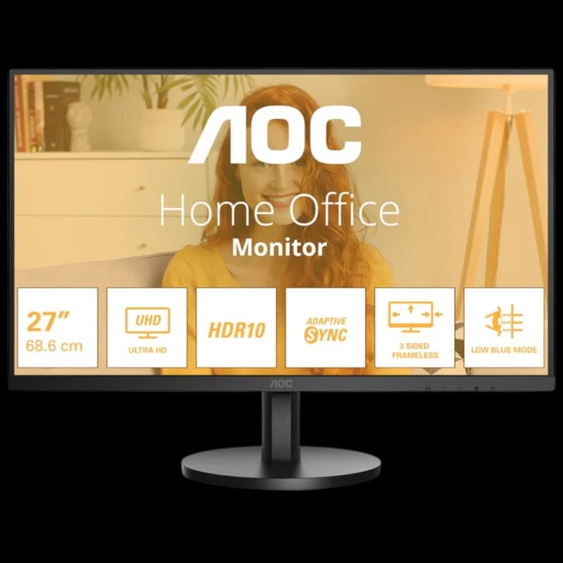 AOC B3 U27B3M 27" 4K Ultra HD VA Preto