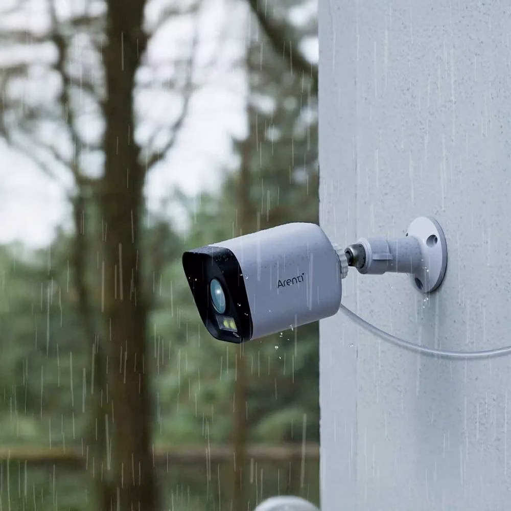 Arenti O3 4MP 2.5K IP65 WiFi Branco Câmara de Segurança