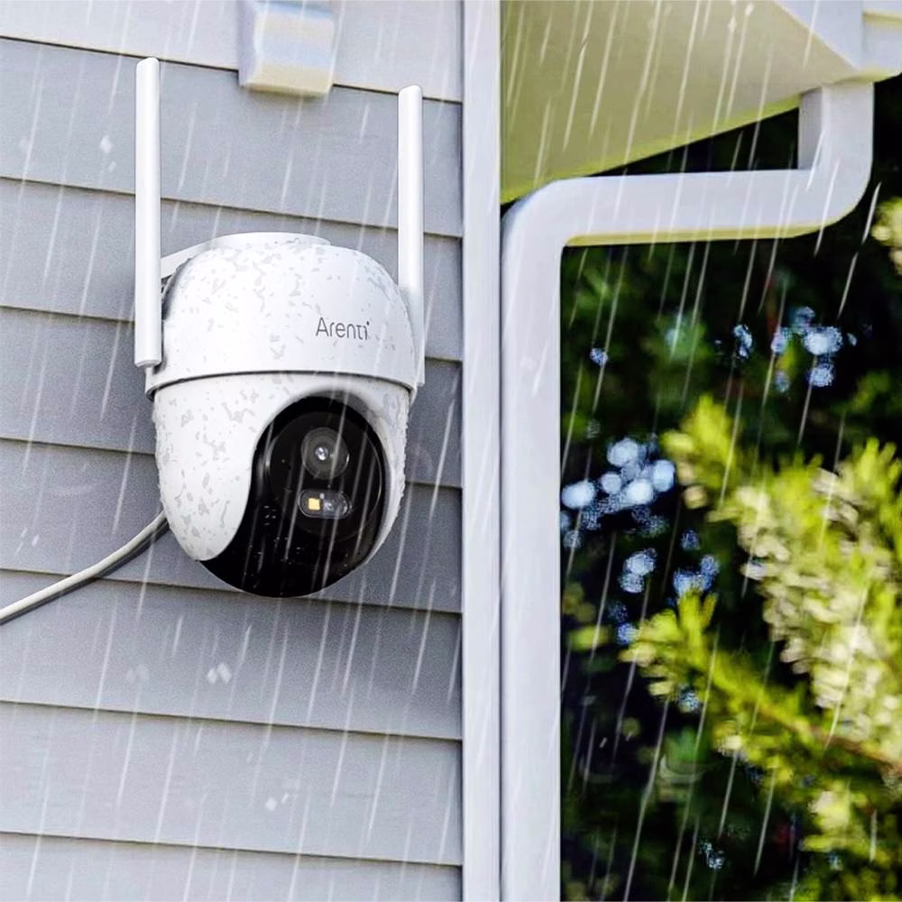 Arenti OP1 4MP UHD IP65 WiFi Branco Câmara de Segurança