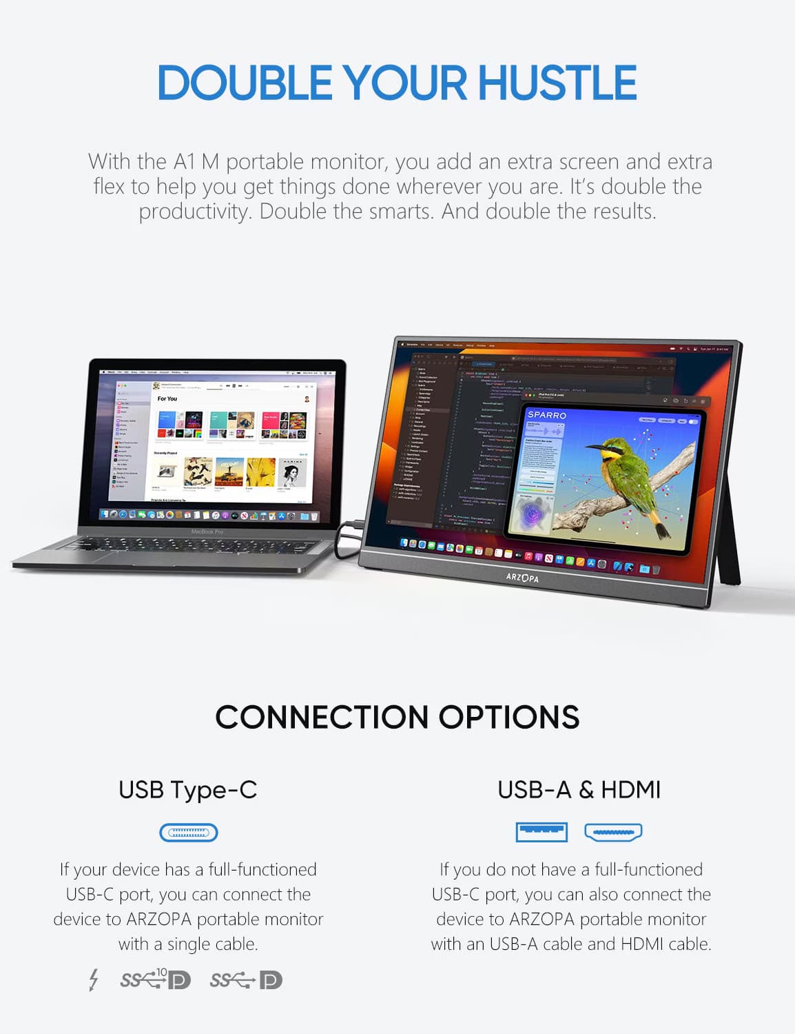 Arzopa A1 M 17.3" Full HD IPS HDR
