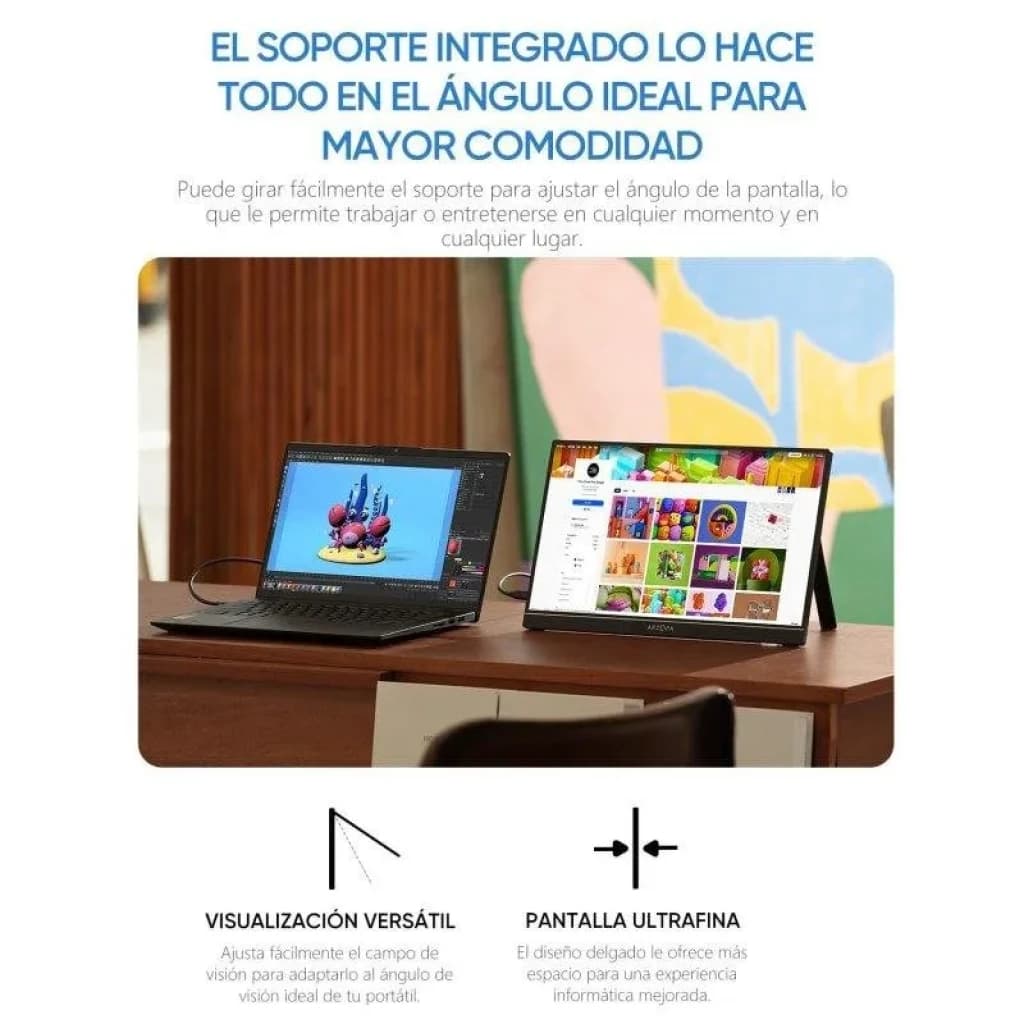 Arzopa Z1C 16,1 polegadas FHD IPS 60 Hz - Monitor portátil