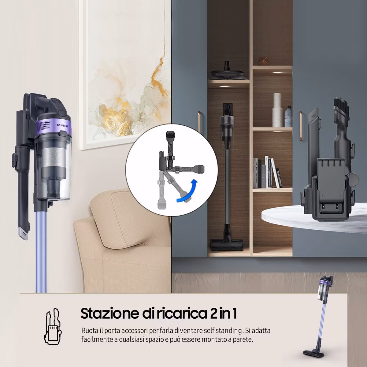 Aspirador Vertical Jet60 150W