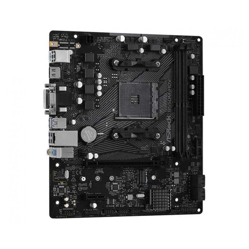 Asrock B550M-HDV AMD Socket AM4 64GB Micro ATX Preto