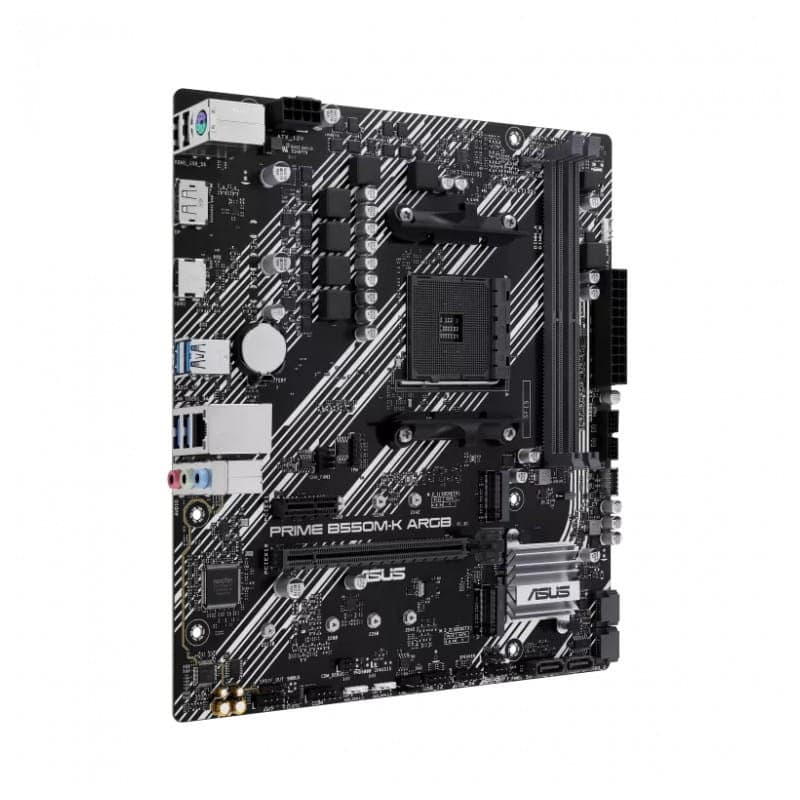 ASUS PRIME B550M-K ARGB 64GB Micro ATX Preto