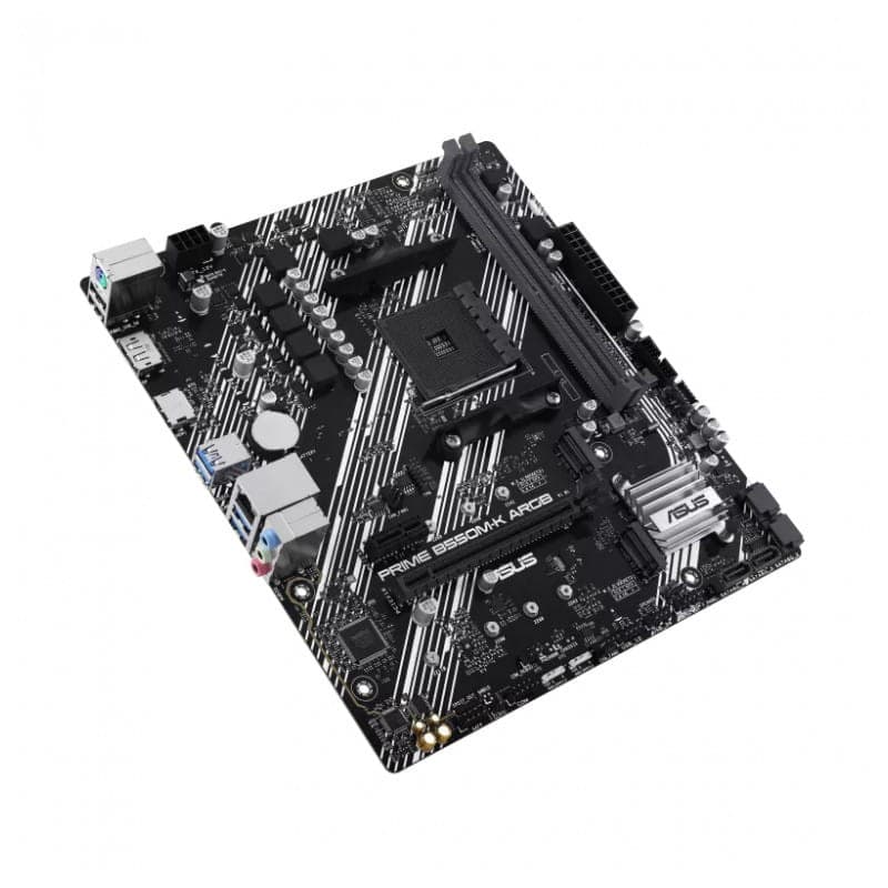 ASUS PRIME B550M-K ARGB 64GB Micro ATX Preto