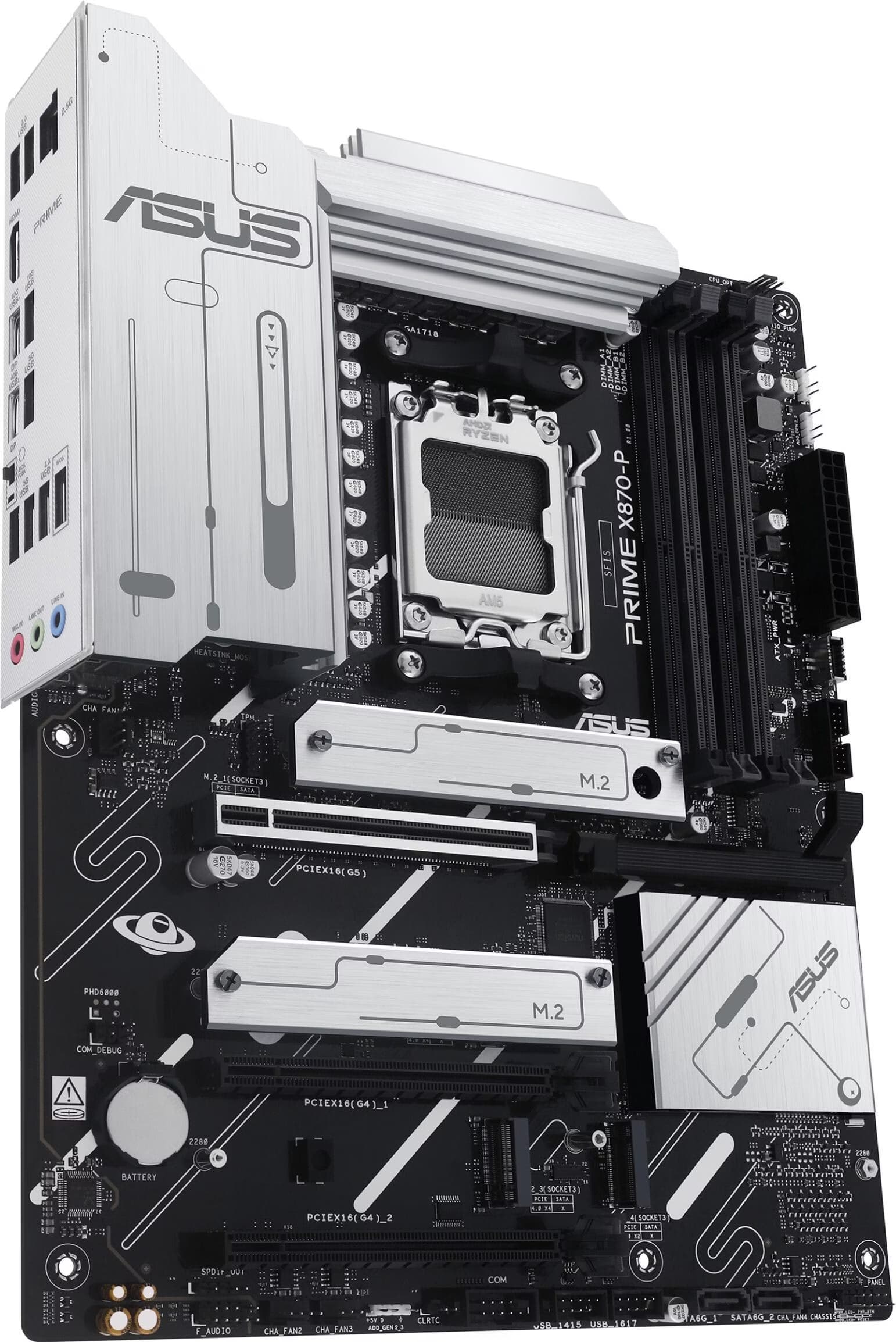 ASUS PRIME X870-P AMD X870 Socket AM5 ATX