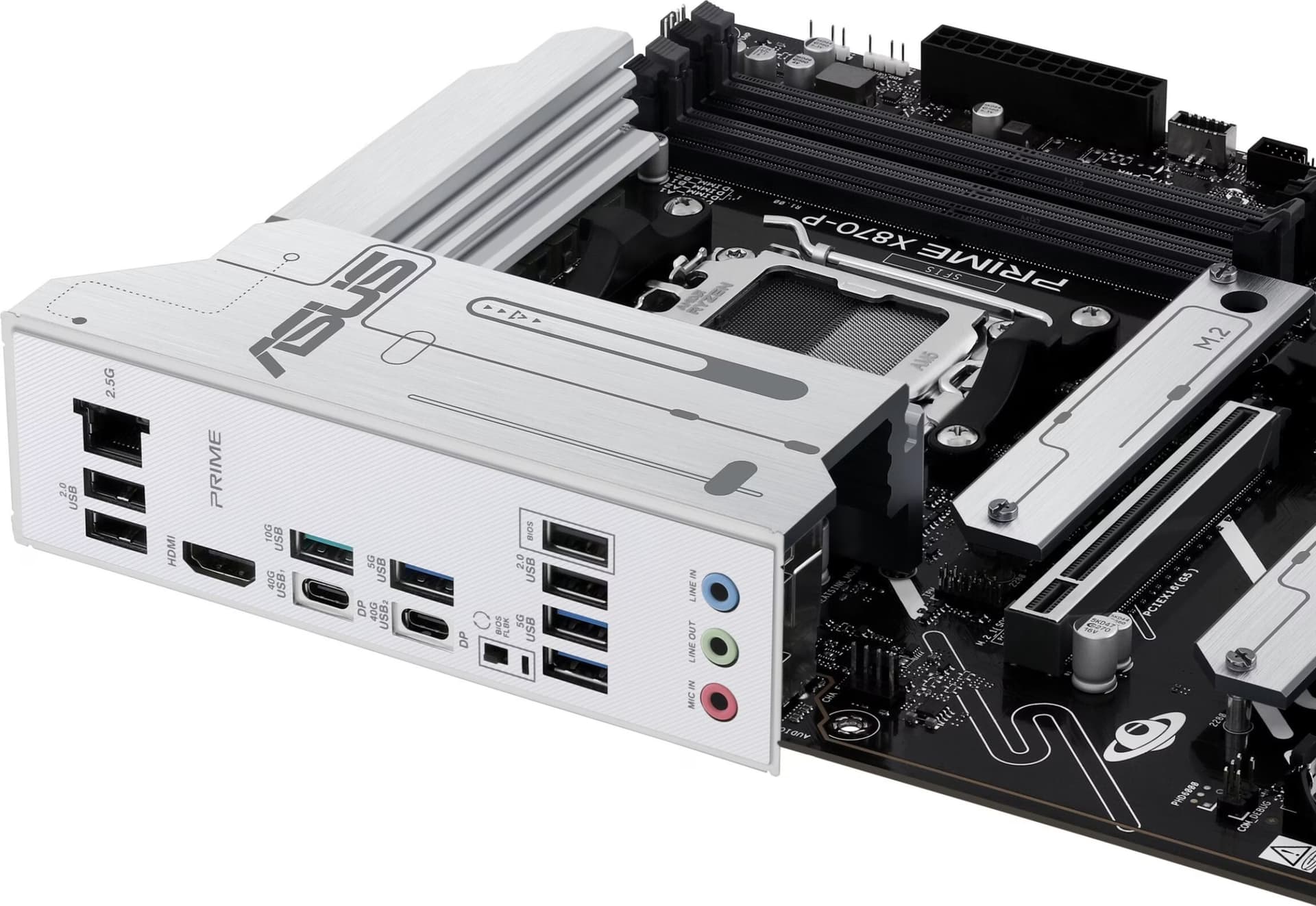 ASUS PRIME X870-P AMD X870 Socket AM5 ATX