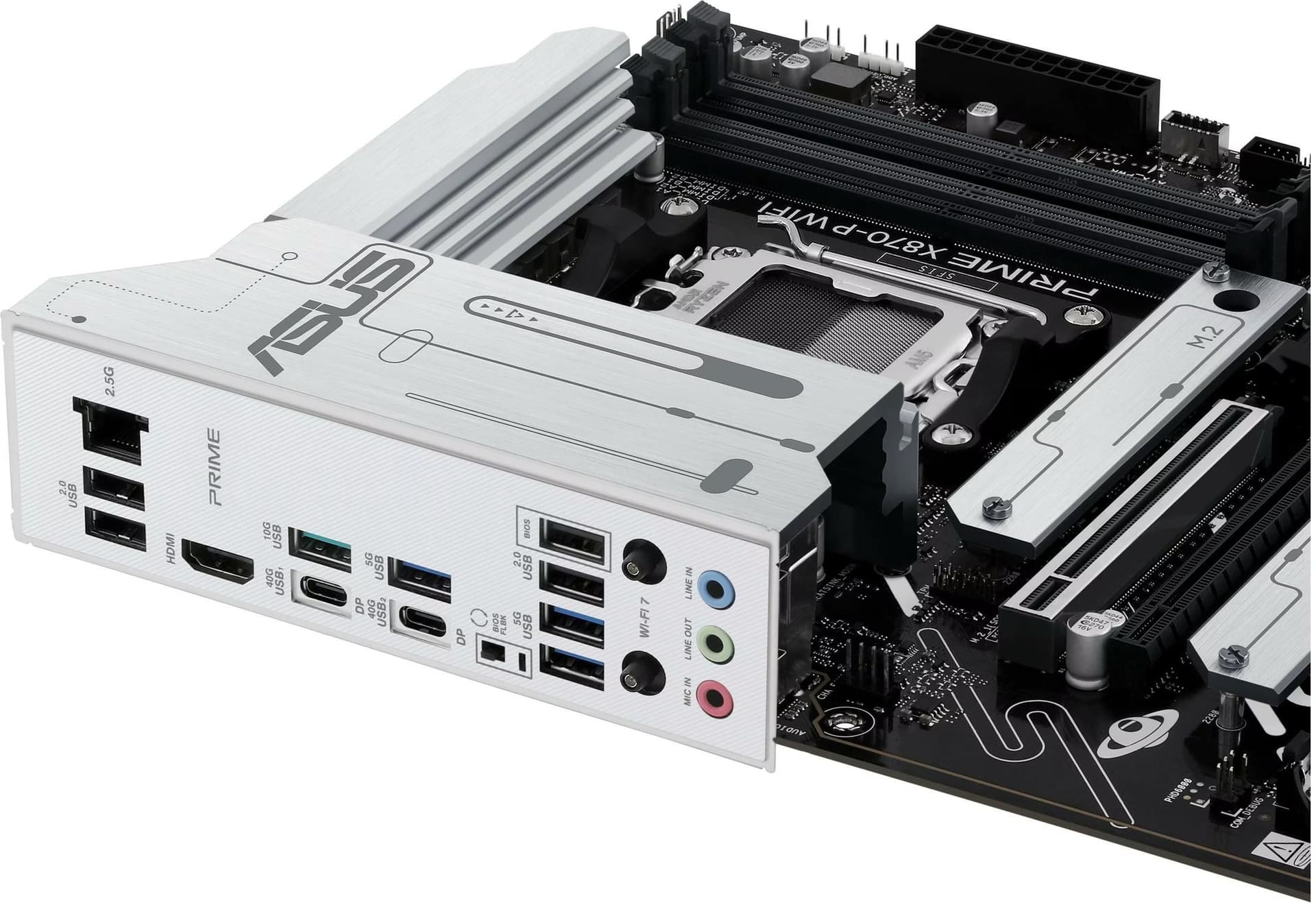 ASUS Prime X870-P WIFI Soquete AM5 ATX