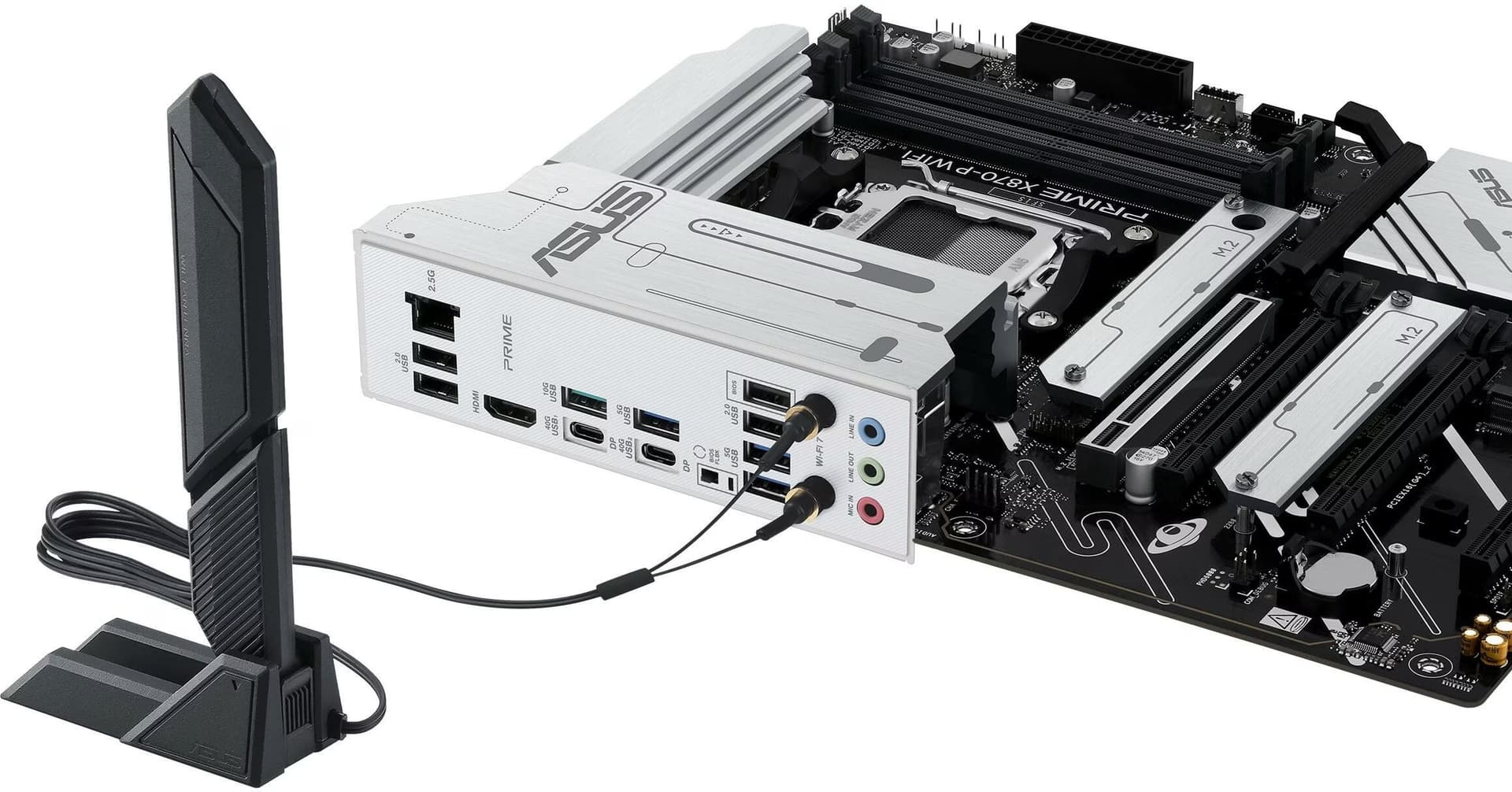 ASUS Prime X870-P WIFI Soquete AM5 ATX