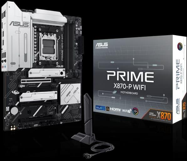 ASUS Prime X870-P WIFI Soquete AM5 ATX