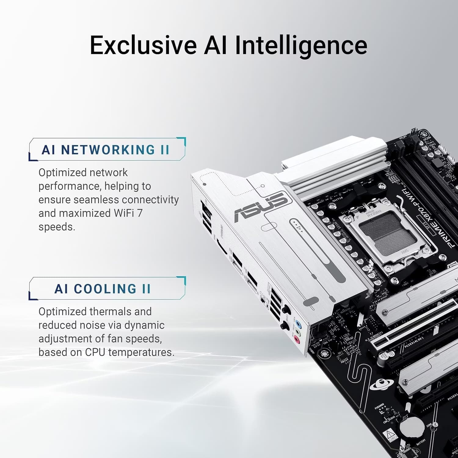 ASUS Prime X870-P WIFI Soquete AM5 ATX