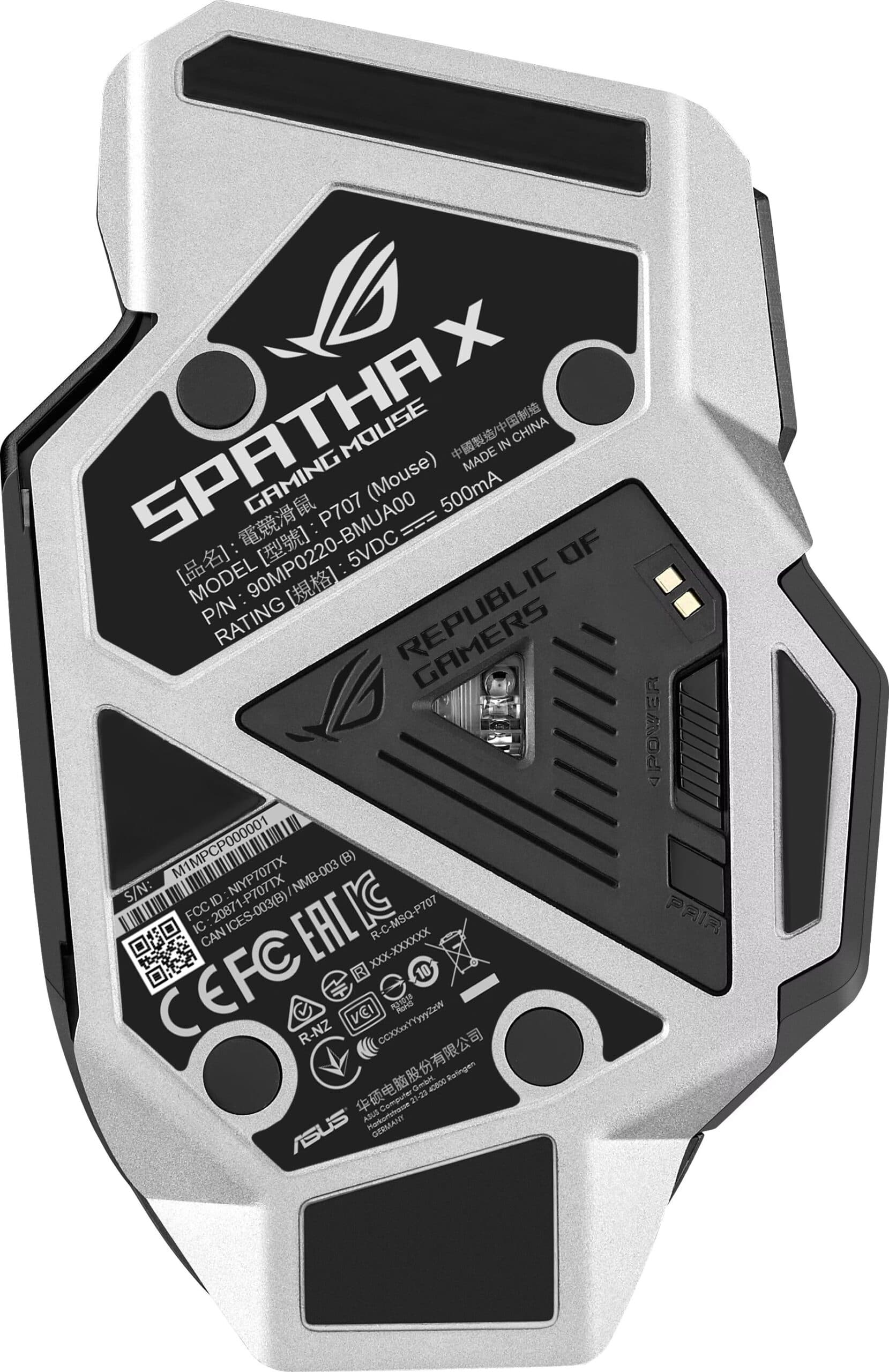 ASUS ROG Spatha X USB Preto 19000 DPI