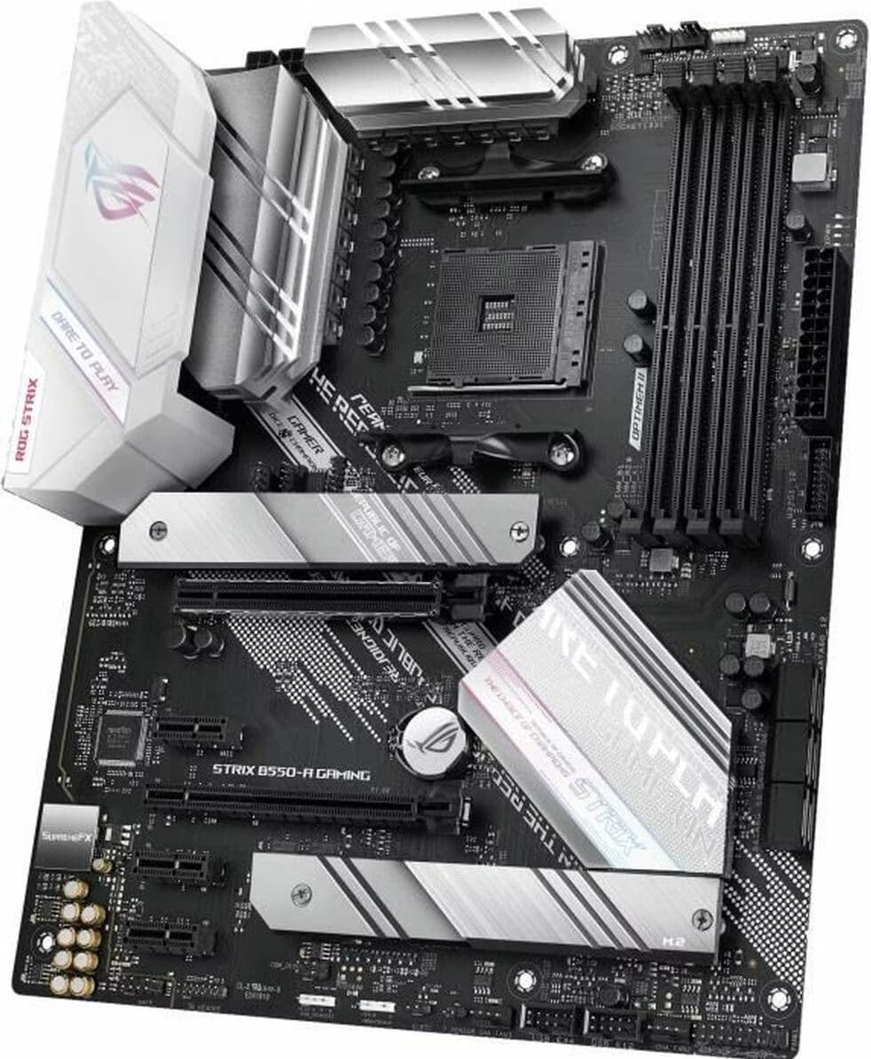 ASUS ROG STRIX B550-A GAMING AMD Ryzen™ 3 128GB ATX Branco