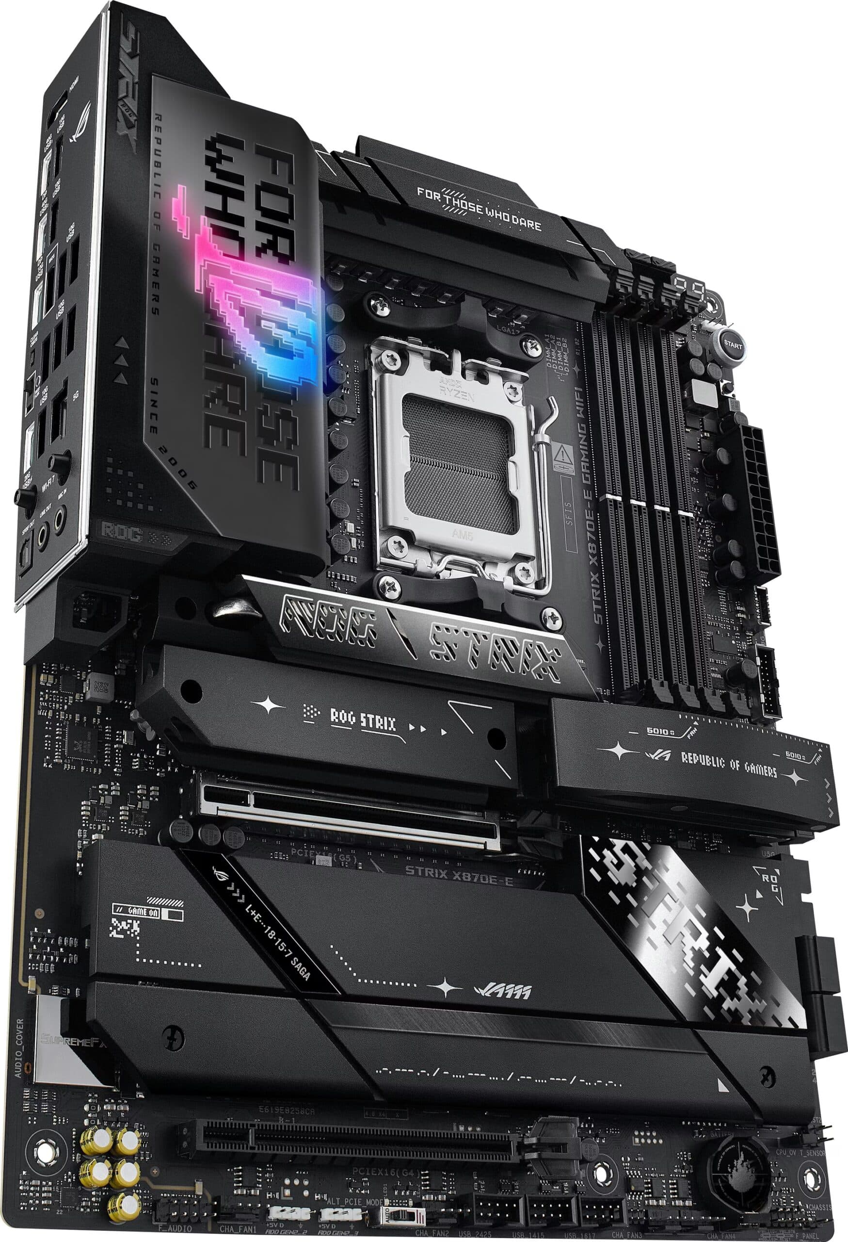 ASUS ROG STRIX X870E-E GAMING WIFI Soquete AM5 ATX