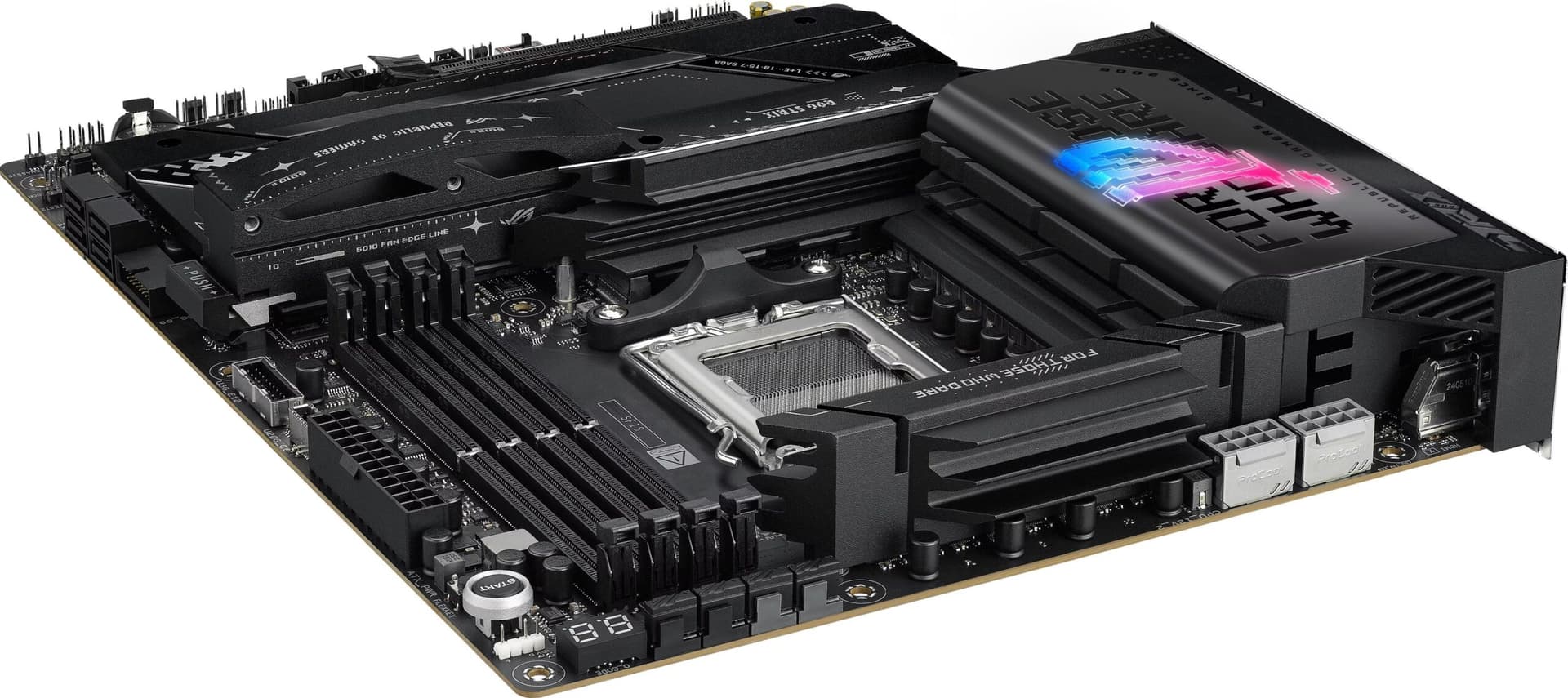 ASUS ROG STRIX X870E-E GAMING WIFI Soquete AM5 ATX