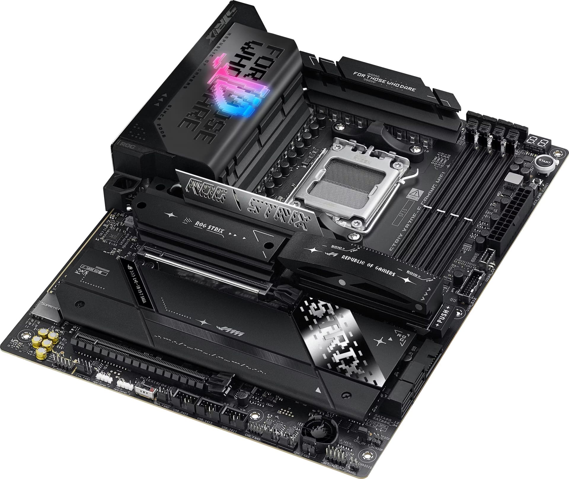 ASUS ROG STRIX X870E-E GAMING WIFI Soquete AM5 ATX