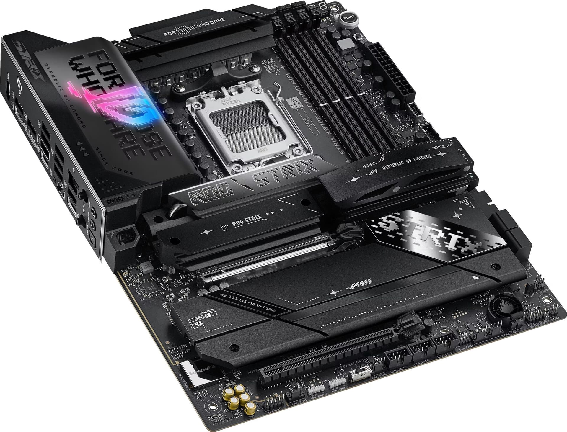 ASUS ROG STRIX X870E-E GAMING WIFI Soquete AM5 ATX