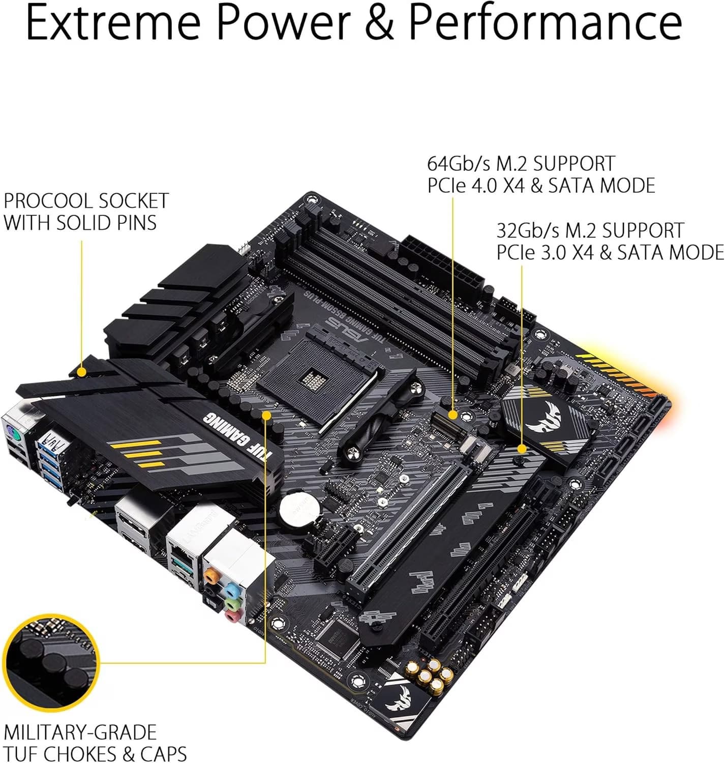 ASUS TUF GAMING B550M PLUS micro ATX