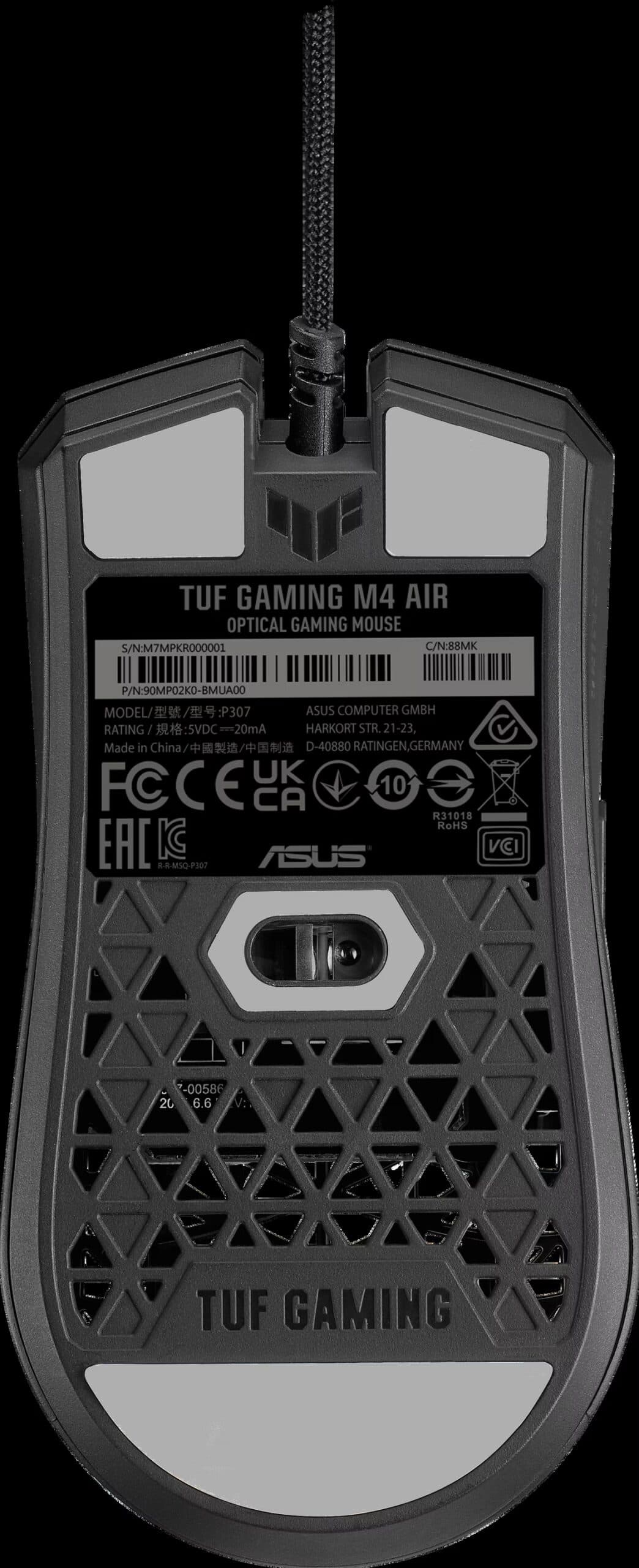 ASUS TUF Gaming M4 Air USB Preto 16000 DPI