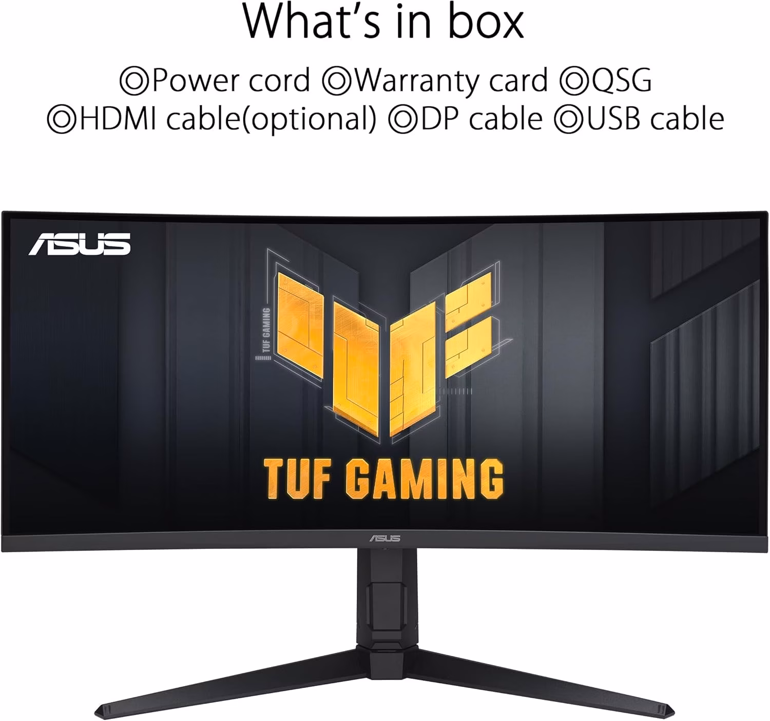 Asus TUF Gaming VG34VQL3A 34 UWQHD 180Hz Preto